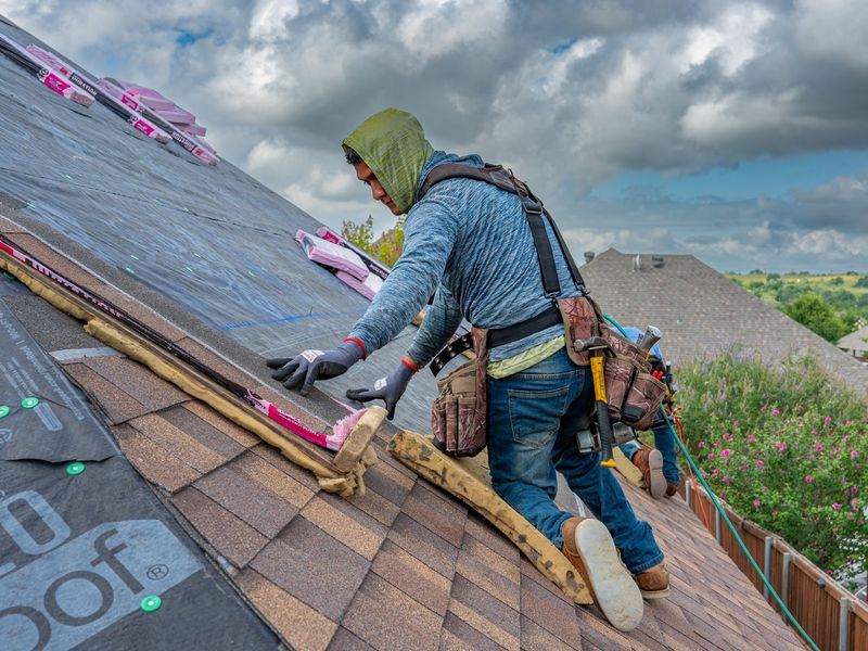 Roofing job in the All Saints neighborhood of Sioux Falls